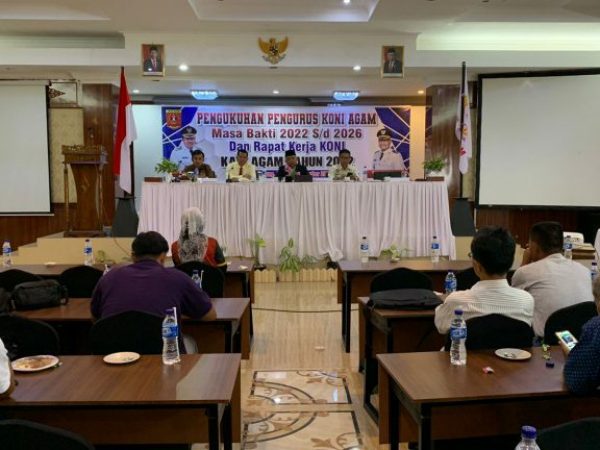 KONI Agam Komit Kembalikan Kejayaan Olahraga Agam