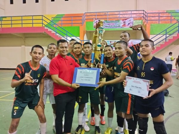 Turnamen Futsal 2023 Berakhir, SMKN 3 Pariaman Jadi Pemuncak