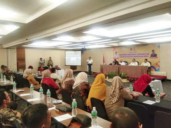 Tingkatkan Kapasitas Pengurus, KONI Agam Gelar Pelatihan Manajemen Organisasi dan Pelatih